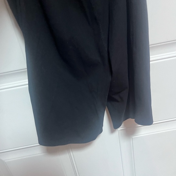 FLX short cross back padded short bodysuit black medium athleisure romper - Picture 5 of 7